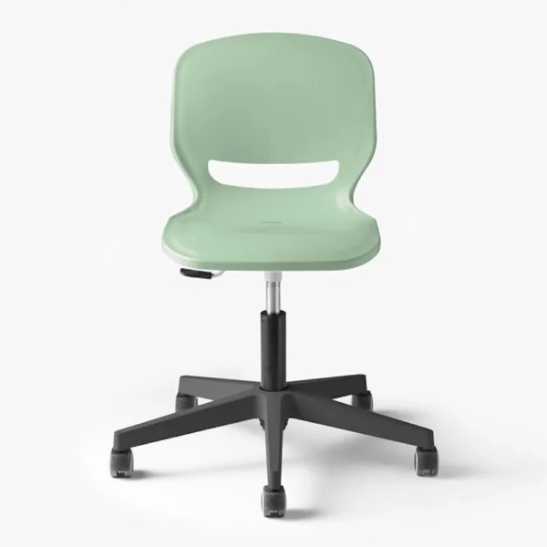 chaise-coque-avec-roulettes
